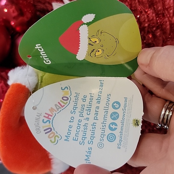 Squishmallows The Grinch Dr Suess - Picture 8 of 8